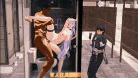 【巨乳 白丝 口交 吞精 乳摇 骑乘 后入 爆操 爆射 喷潮 中出】新作-QOS♠NTR在漂泊者背后坎特蕾拉被黑人肏成母猪-第19张图片-萌站