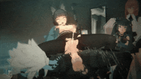 【巨乳 黑丝 口交 吞精 69式 扶她 乳摇 骑乘 后入 爆操 爆射 喷潮 中出】新作-米哈遊大亂交 chopsticher pt.2 flower zenless zone zero zzz-第3张图片-萌站