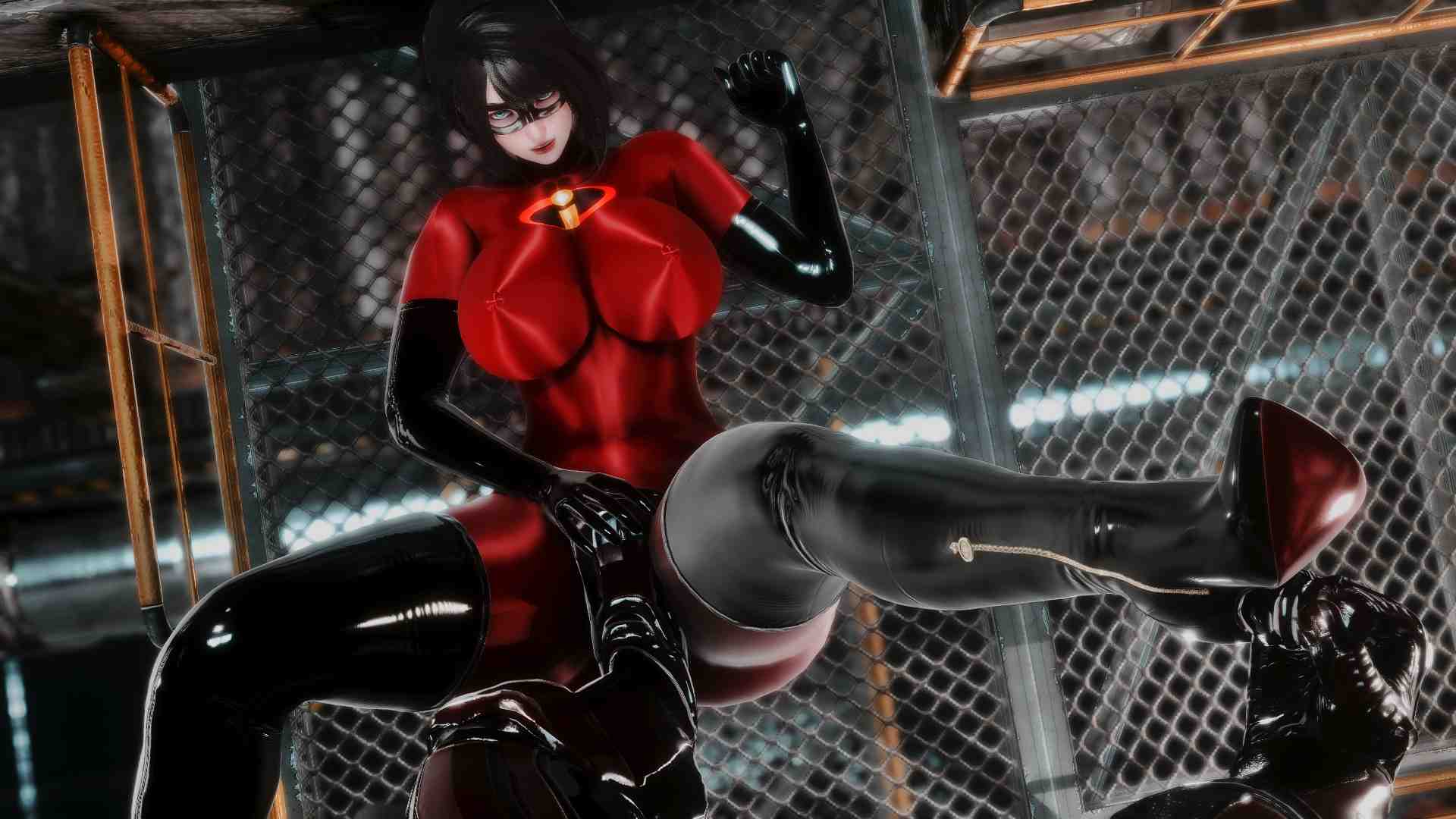 [3D]Elastic Woman 暴动危机