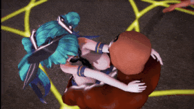 【巨乳 白丝 乳摇 口交 吞精 骑乘 后入 爆操 爆射 喷潮 中出】新作-[Sex&Dance] Miku🩷Bass Knight-第8张图片-萌站