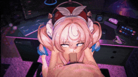 【巨乳 乳摇 口交 吞精 骑乘 后入 爆操 爆射 喷潮 中出】新作-Hyacine💖(HSR)~sex💖