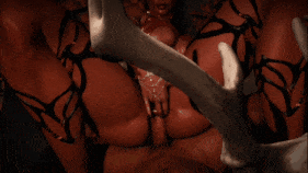 新作-Wild succubus defeated hunter and sucked him dry with her irresistible body【巨乳 口交 吞精 乳摇 骑乘 后入 爆操 爆射 中出】-第14张图片-萌站