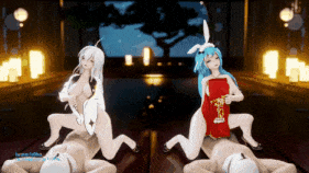 新作-[SEX]Haku x Miku-baam【巨乳 白丝 兔女郎 乳摇 足交 骑乘 爆操 中出】-第7张图片-萌站