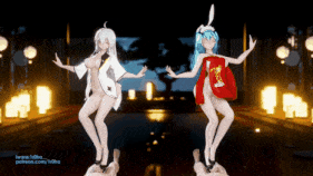 新作-[SEX]Haku x Miku-baam【巨乳 白丝 兔女郎 乳摇 足交 骑乘 爆操 中出】-第10张图片-萌站