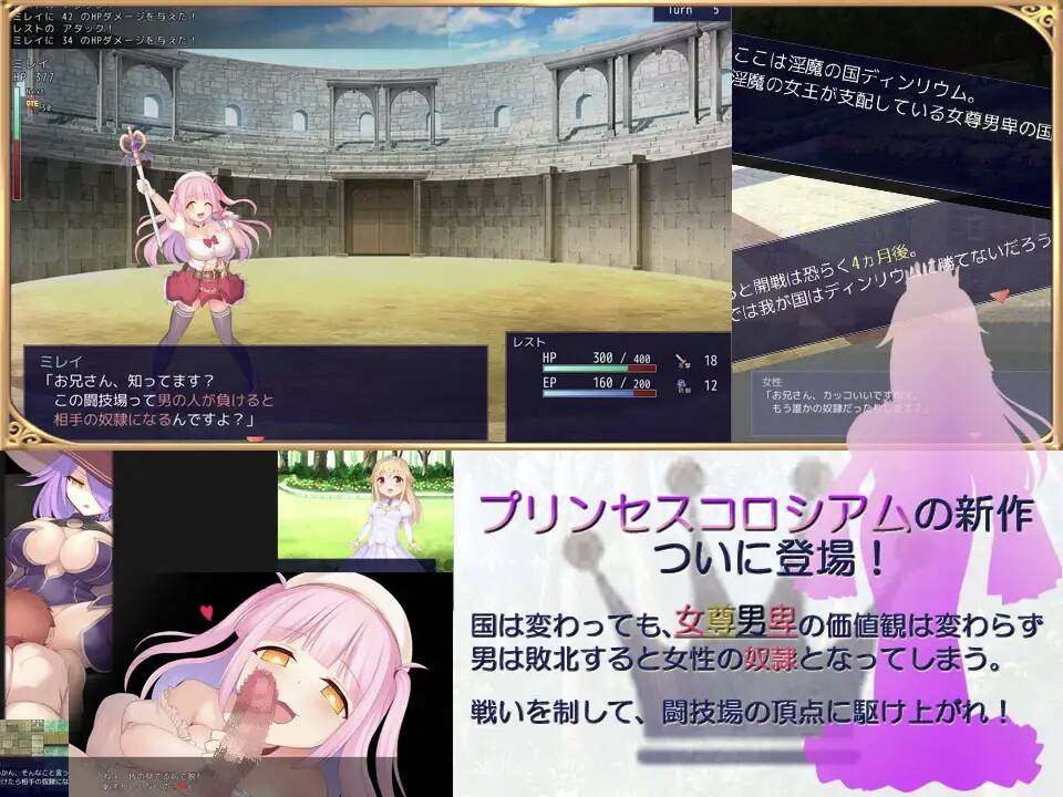 【RPG/生肉/PC】プリンセスコロシアム2  #プリンセスコロシアム2-第4张图片-萌站