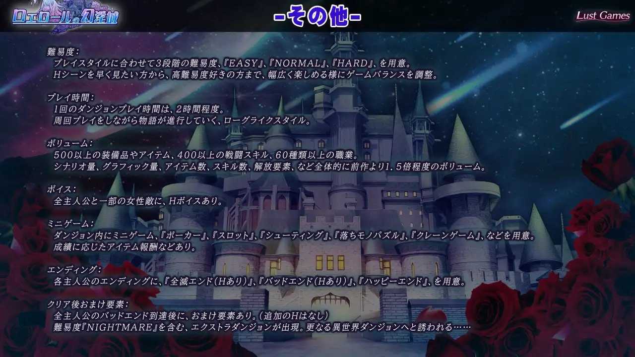 电脑端RPG/#罗艾洛尔的幻淫城 #ロエロールの幻淫城 v1.01 AI汉化版-第3张图片-萌站 电脑端RPG/#罗艾洛尔的幻淫城 #ロエロールの幻淫城 v1.01 AI汉化版-第3张图片-萌站