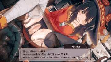 [はるとしを応援し隊] めぐみんのお尻がどえっち触手だらけの樽にずぼっとハマっちゃうやつ！_clip1-第2张图片-萌站