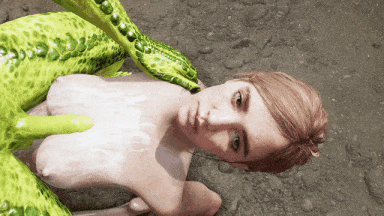 【动画/乳交/异种奸】Argonian Mage 乱搞 Ellies 的奶子-第3张图片-萌站