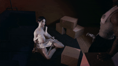 视=32[3DNTRVAM] 牛头人爱好者：艾沫沫-搬运NTR 性感巨乳人妻被黑人搬运工侵犯中出 [中配中字] [3.2G]