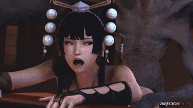 视=37[3D动画无修CV] 26Regionsfm 短篇作 NYOTENGU VS TOURMENTOR 生或死 女天狗 [278M]-第5张图片-萌站