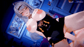 【巨乳 乳摇 黑丝 骑乘 后入 爆操 爆射 中出】新作-No.81【Yixuan 儀玄】'aespa - Whiplash' 師父，請教我怎麼做愛❤️⚠️futa Warnings 扶她SEX警告⚠️-第7张图片-萌站