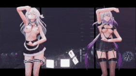 【巨乳 黑丝 白丝 乳摇 骑乘 后入 爆操 爆射 中出】新作-[SEX❤️DANCE] Firefly & Castorice - Like A Cat