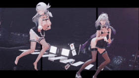 【巨乳 黑丝 白丝 乳摇 骑乘 后入 爆操 爆射 中出】新作-[SEX❤️DANCE] Firefly & Castorice - Like A Cat-第5张图片-萌站