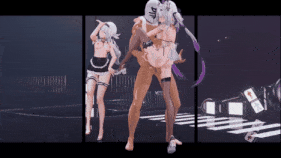 【巨乳 黑丝 白丝 乳摇 骑乘 后入 爆操 爆射 中出】新作-[SEX❤️DANCE] Firefly & Castorice - Like A Cat-第10张图片-萌站
