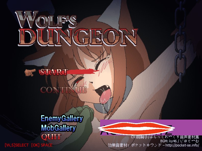 【街机ACT/像素全动态/生肉】狼娘的地牢（Wolfs Dungeon）V250525 原版生肉【200MB】