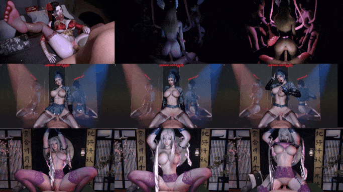 【3D/fgg99】新作：天女兽后入啪+卡莎+小医仙+女祭司传教士啪6v 