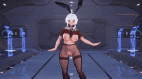 【巨乳 黑丝 乳摇 兔女郎 足交 骑乘 后入 爆操 中出】新作-[Sex&Dance] haku video-第14张图片-萌站
