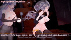 【4K/无修】【巨乳 黑丝 乳摇 揉乳 口交 吞精 骑乘 后入 前后夹击 爆操 爆射 喷潮 中出】新作-Relozer-05.布洛妮娅&知更鸟Bronya&Robin-第27张图片-萌站