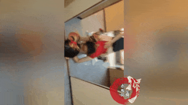 视=6【无水印原版】，巨乳人妻露脸熟女【赤鳞狂舞】系列22，镜子前使劲后入内射黑丝吊带大白屁股-第15张图片-萌站