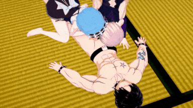 【动画/乘骑/中出/后入/爆操】3some 无尽与 Mash 和 Rem-第16张图片-萌站