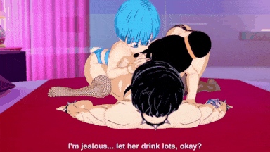 【动画/群啪/中出/口交/后入/爆操】Bulma 和 Chi Chi 3P-第4张图片-萌站