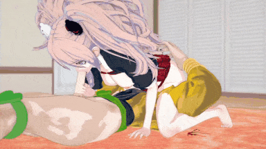 【动画/口交/中出/乘骑/爆操】Dio Brando 和 Junko Enoshima 无尽的性爱-第6张图片-萌站