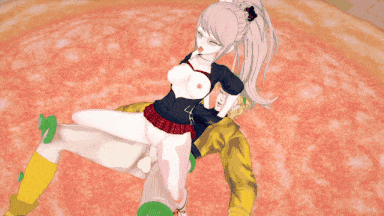 【动画/口交/中出/乘骑/爆操】Dio Brando 和 Junko Enoshima 无尽的性爱-第15张图片-萌站