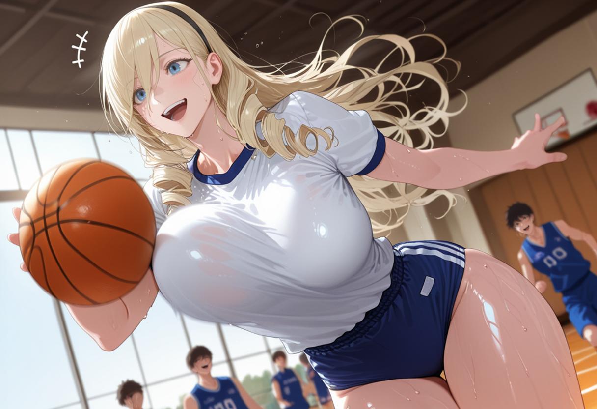 AI绘画 西莉亚・库马尼 153P 运动服 黑丝