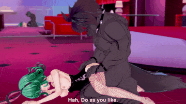 【动画/乘骑/中出/爆操/后入】Tatsumaki 性爱 差分