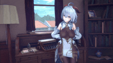 视=15[3D动画无码扶她] StarryMomoko甘雨X刻晴 Ganyus_Secret_ [2.4G]-第11张图片-萌站