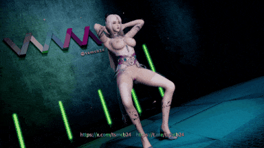 视=16[3D动画无码VAM] 小医仙 Lecon Studios 白丝大长腿站立一字马中出 [1.6G]-第4张图片-萌站