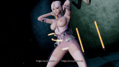 视=16[3D动画无码VAM] 小医仙 Lecon Studios 白丝大长腿站立一字马中出 [1.6G]-第8张图片-萌站
