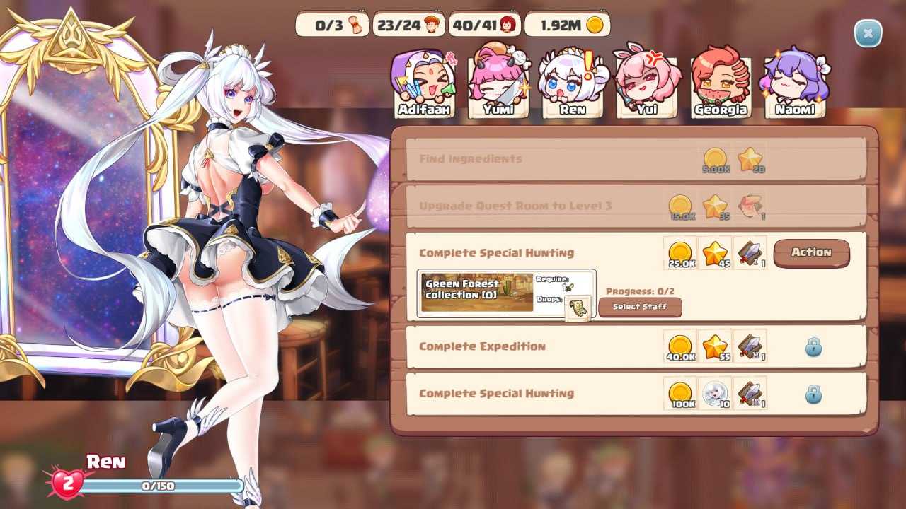 开发商：#Secret Labo 名称：异世界爱情酒馆 原名：Love Tavern 版本：v2.1.2.007ST
