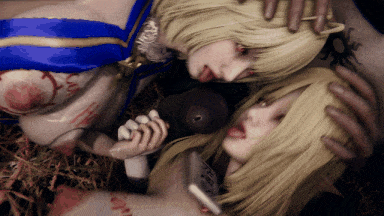 视=31[3D无修CV] Elarbaby：D37 忍野忍&爱尔奎特 金发巨乳姐妹花陷入无尽轮奸地狱 [2.5G]-第20张图片-萌站