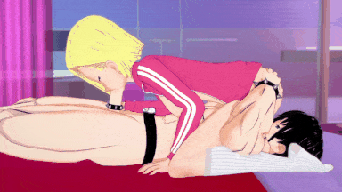 【动画/中出/口交/乘骑/爆操】Android 18 无尽的性爱