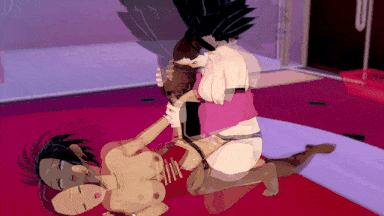 【动画/后入/乘骑/爆操】Caulifla 和 Kale futa hentai-第3张图片-萌站