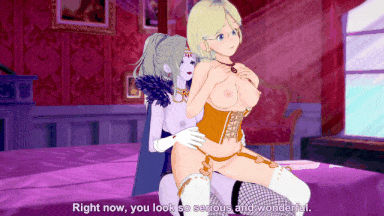 【动画/中出/后入/爆操】Frysabel 和 Krystalinda futa 勇者斗恶龙 11-第6张图片-萌站