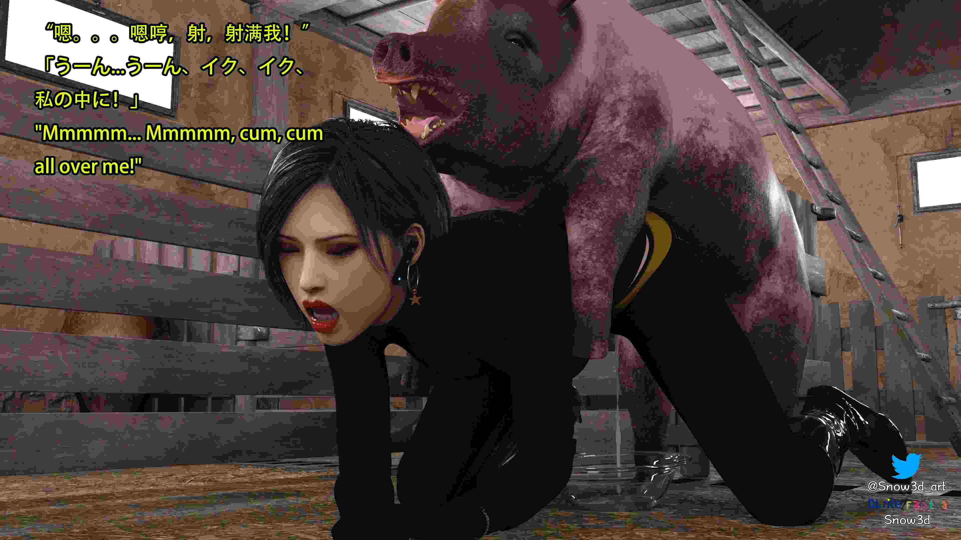 [Snow3D] 秘密女特工VS猪 01-10-第8张图片-萌站