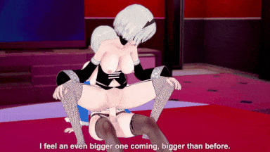 【动画/乘骑/中出/爆操】Nier Futa 性爱 2B 和 Kaine-第6张图片-萌站