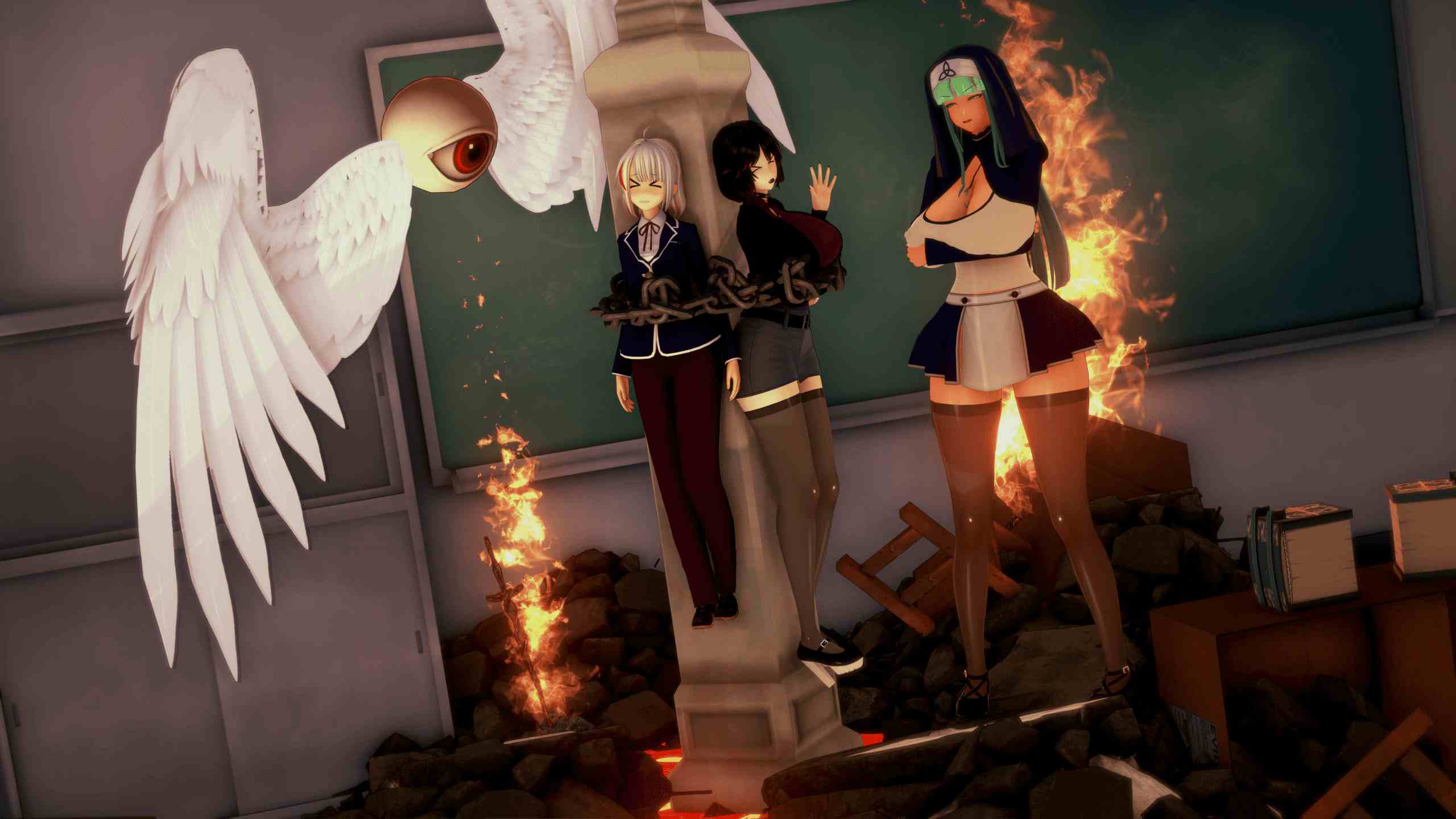 [SLG机翻无码动态]PC+安卓爆乳扶她幻想 Fantasy Opposite Ver0.5.4[7.8G]F-第26张图片-萌站
