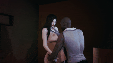 视=21[3DNTRVAM] 牛头人爱好者：白富美-搬运NTR 白丝巨乳人妻被黑人搬运工侵犯中出 [中配中字] [7.7G]-第10张图片-萌站