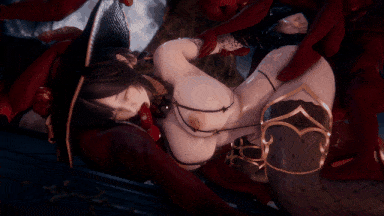 视=30[3D无修CV] Elarbaby：D44 Halloween 性感黑丝魔女被催眠轮奸中出 [3.9G]-第4张图片-萌站