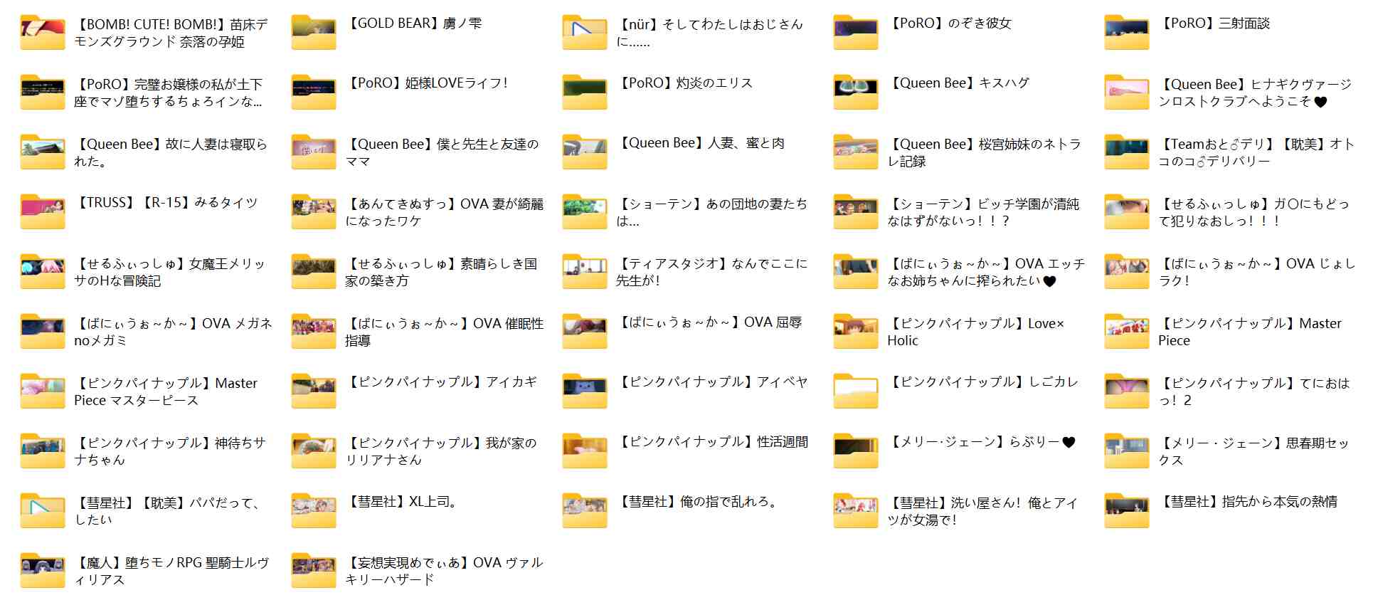 2019年度里番精心整理大合集-第4张图片-萌站