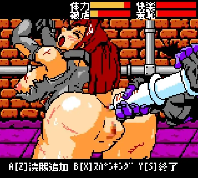 [囚禁拘束凌辱][调教堕落征服]虜囚淫虐レイラ8bit