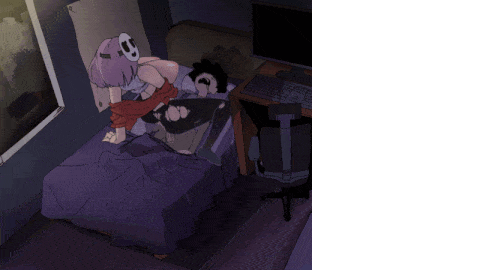 【互动SLG/全动态/汉化】夜里躲避继母的强奸与女友手机聊天（AlArm ）V0.4 机翻汉化-第4张图片-萌站