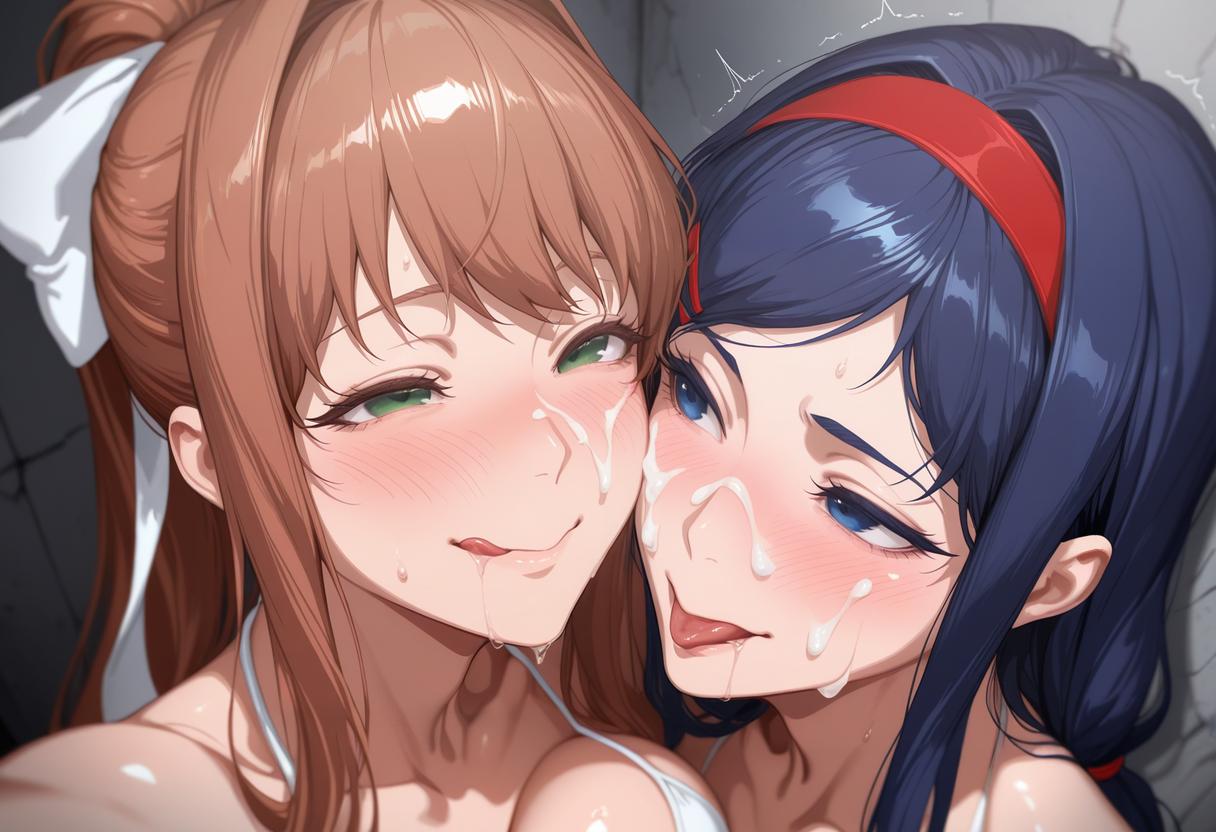 AI绘画 米塔 & 莫妮卡 双飞 290P-第2张图片-萌站