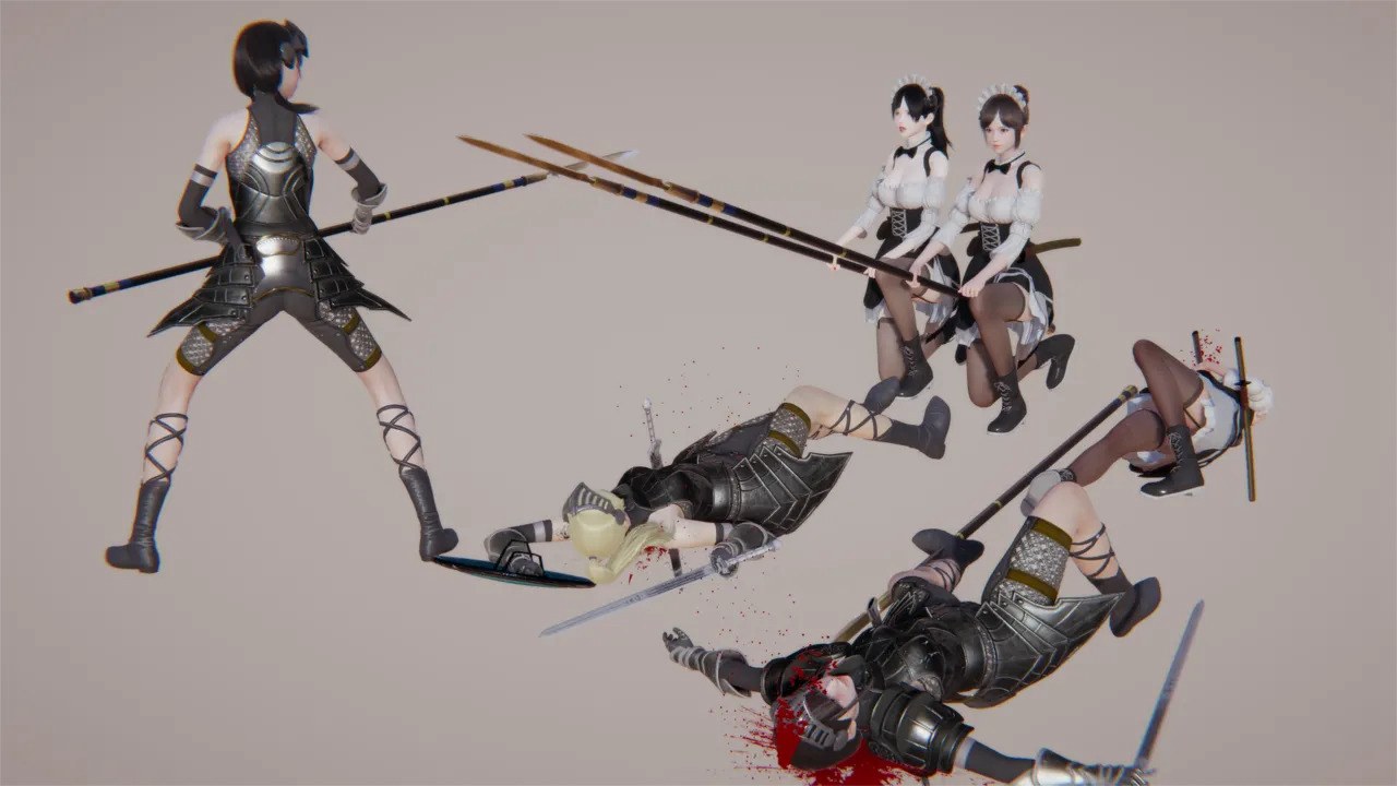 [纯鹿人阿伟] 俘虏女警+女仆系列-第10张图片-萌站