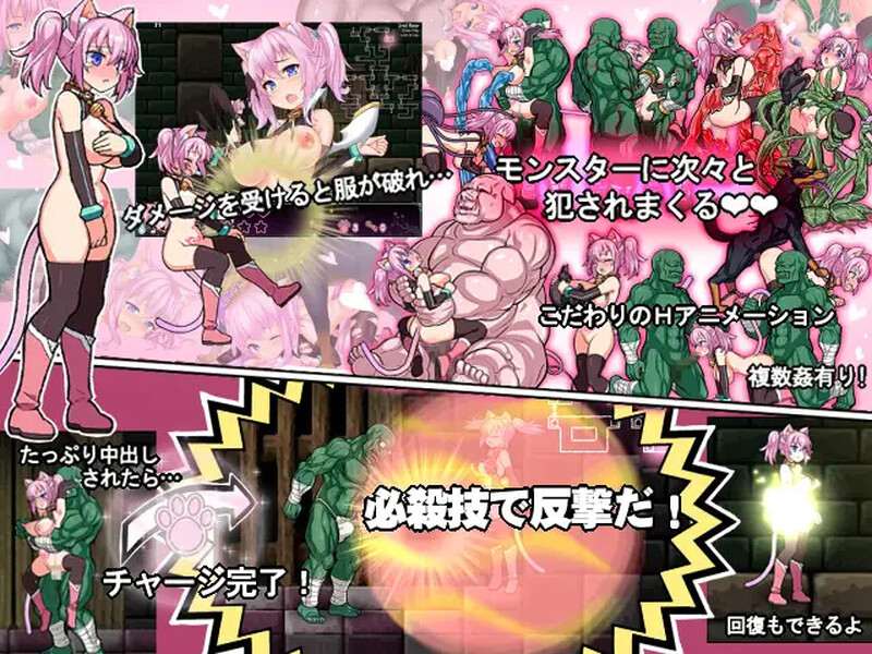  【爆款ACT/全动态/生肉】喵灵之书（ネコロノミコン）V5.0 原版JP 【1G】-第4张图片-萌站