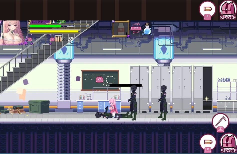 【日系ACT像素官中战斗H】少女的求生之路2-血色洋馆- 少女の生きる道2-血色洋館-【300M】-第4张图片-萌站