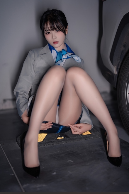 视=5【COSPLAY带视频】轩萧学姐 – 生日作 空姐黑丝+灰丝[140p 2v] 【7.81G】